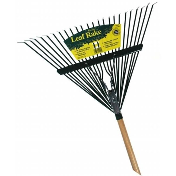 Flexrake Flexrake 48in. Handle 24in. Metal Head Leaf Rake  CF24W CF24W